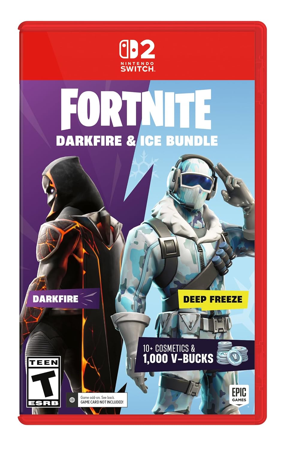Fortnite - Darkfire & Ice Bundle - Nintendo Switch 2 (Code in Box)